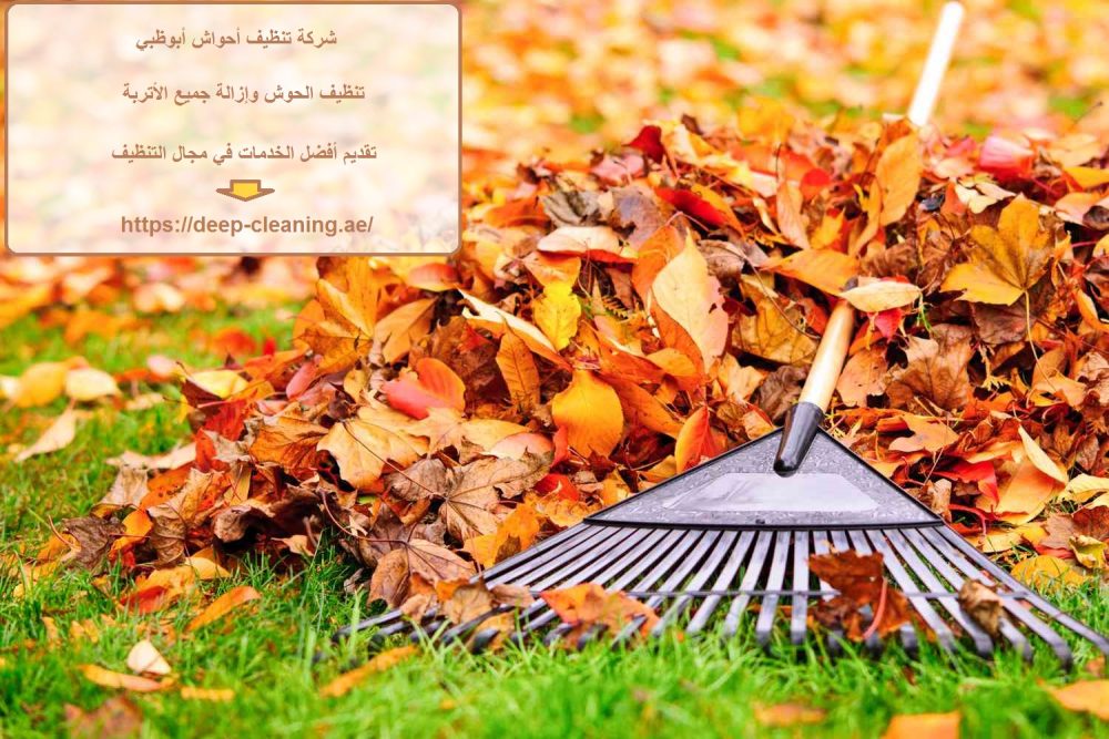 شركة تنظيف أحواش أبوظبي