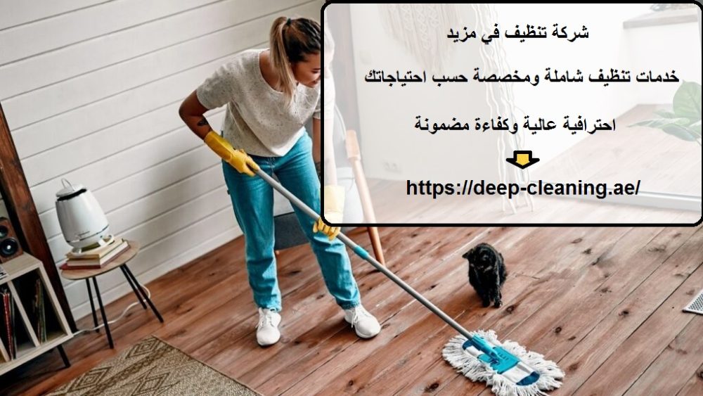 شركة تنظيف في مزيد