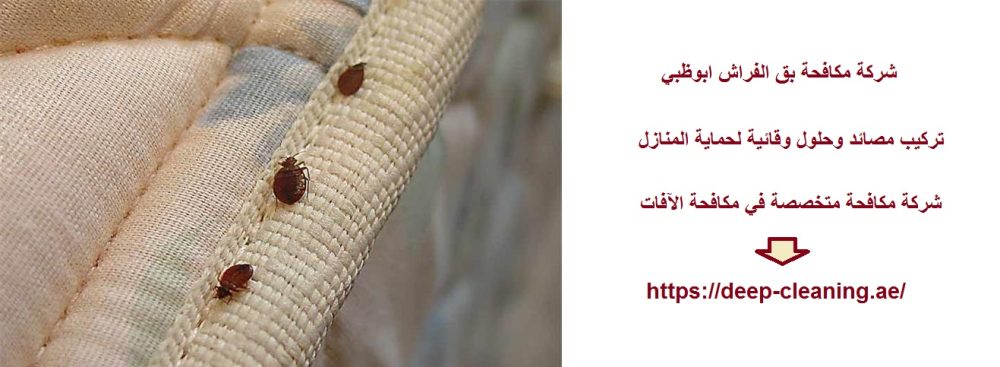شركة مكافحة بق الفراش ابوظبي